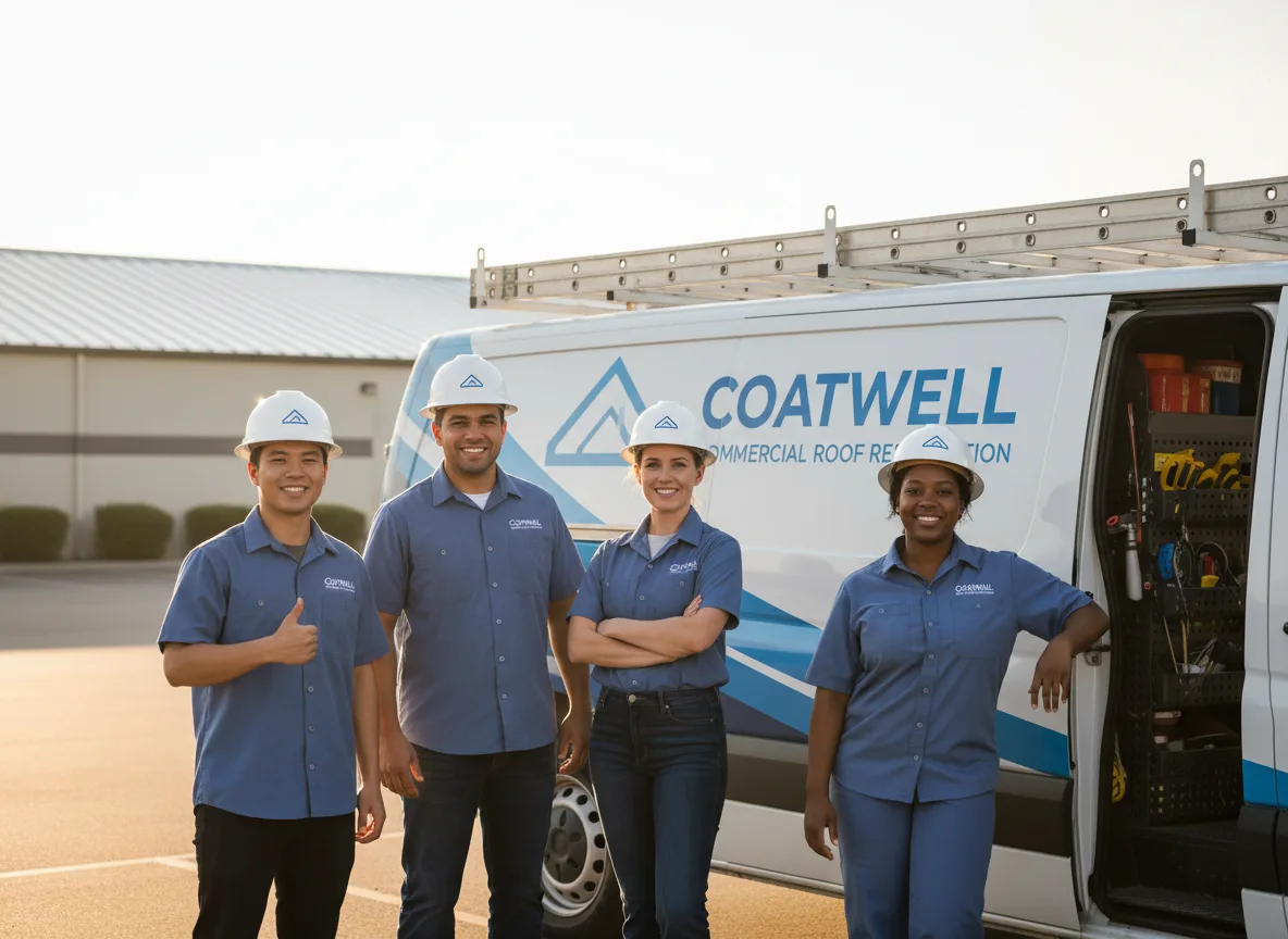 Commercial roof coating company in Hartland, ME